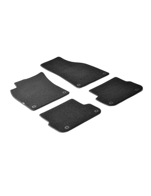 ΠΑΤΑΚΙΑ EXECUTIVE ΜΟΚΕΤΑ ΓΙΑ AUDI A6 4D 09/2004-03/2011 / AUDI A6 AVANT / ALLROAD 03/2005-02/2012 ΣΕ ΜΑΥΡΟ ΧΡΩΜΑ ΜΕ ΚΟΥΜΠΩΜΑΤΑ LAMPA - 4 ΤΕΜ.