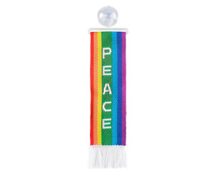 ΚΑΣΚΟΛ ΜΙΝΙ ΜΕ ΒΕΝΤΟΥΖΑ (PEACE) ΕΓΧΡΩΜΟ MINI SCIARPA