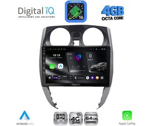 DIGITAL IQ RTG 6464_CPA (10inc) MULTIMEDIA TABLET for NISSAN NOTE mod. 2012-2020