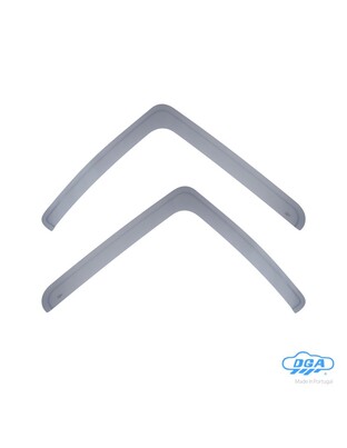 ΖΕΥΓΑΡΙ ΜΠΡΟΣΤΙΝΟΙ ΑΝΕΜΟΘΡΑΥΣΤΕΣ ΓΙΑ MERCEDES ACTROS 2D 1998-2012 VAN ΑΠΟ ΕΥΚΑΜΠΤΟ ΧΥΤΟ ΑΚΡΥΛΙΚΟ ΓΥΑΛΙ  (CAST ACRYLIC GLASS) DGA - 2 ΤΕΜ.