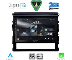 DIGITAL IQ RSD 1725_CPA (9inc) MULTIMEDIA TABLET for TOYOTA LANDCRUISER mod. 2016-2019