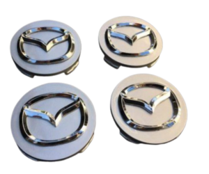 Τάπες για κέντρο ζάντας ασημί - Mazda