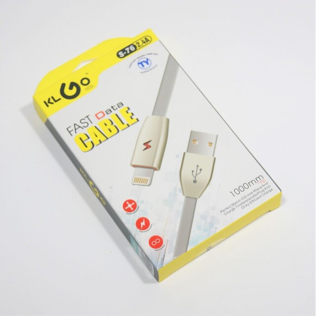 LIGHTING ΚΑΛΩΔΙΟ 2.4A ΦΟΡΤΙΣΗΣ ΚΑΙ ΜΕΤΑΦΟΡΑΣ ΔΕΔΟΜΕΝΩΝ KLGO PH-S-76