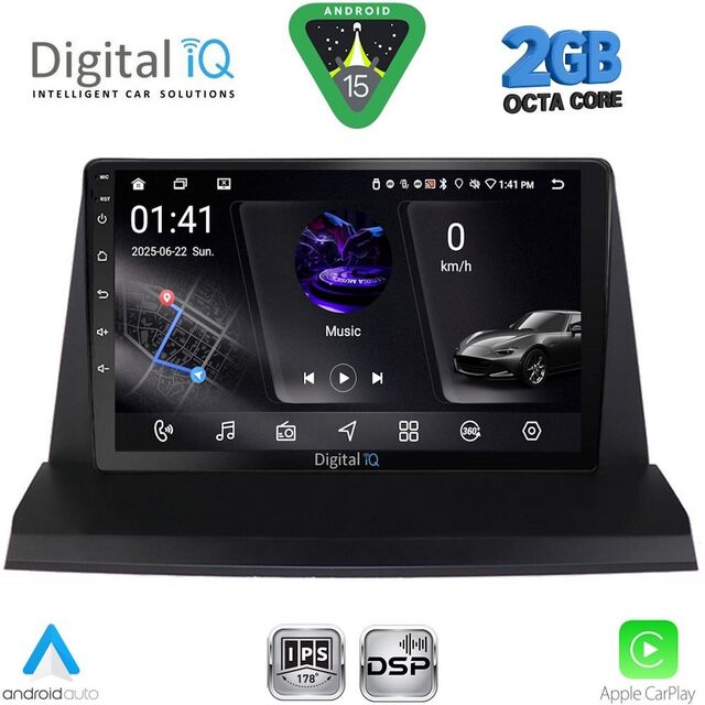 DIGITAL IQ RSF 4350_CPA (9inc) MULTIMEDIA TABLET for LEXUS NX 200 mod. 2014-2022