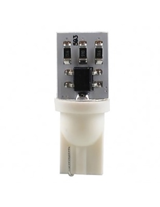T10 W5W 12V W2,1x9,5d LED 9xSMD2835 ΛΕΥΚΟ (ΚΑΡΦΩΤΟ ΑΚΑΛΥΚΟ) BLISTER 2ΤΕΜ. M-TECH