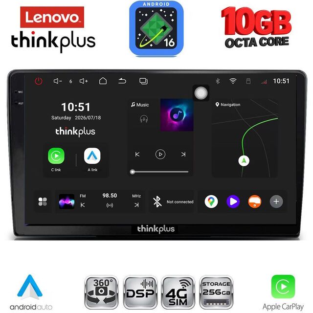 LENOVO LTM 11722_CPA (9inc) MULTIMEDIA TABLET for TOYOTA LANDCRUISER mod. 1998-2003