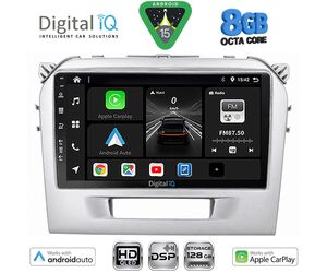DIGITAL IQ BXF 7697SL_CPAA (9inc) MULTIMEDIA TABLET for SUZUKI VITARA mod. 2016-2025 (SILVER)