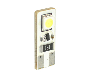 T10 W5W 12V W2,1x9,5d LED 2xSMD5050 ΛΕΥΚΟ (ΚΑΡΦΩΤΟ CAN-BUS) BLISTER 2ΤΕΜ. M-TECH