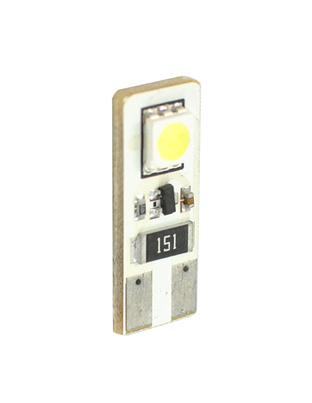 T10 W5W 12V W2,1x9,5d LED 2xSMD5050 ΛΕΥΚΟ (ΚΑΡΦΩΤΟ CAN-BUS) BLISTER 2ΤΕΜ. M-TECH