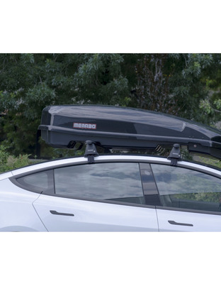 ΜΠΑΡΕΣ ΟΡΟΦΗΣ ΑΛΟΥΜΙΝΙΟΥ ΜΕ ΑΚΡΑ OE TESLA MODEL Y ΜΕ ΚΛΕΙΔΑΡΙΑ 137cm MENABO - 2ΤΕΜ.