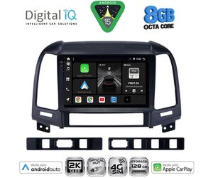 DIGITAL IQ BXK 20239_CPAA (9inc) MULTIMEDIA TABLET for HYUNDAI SANTA FE  mod. 2005-2013