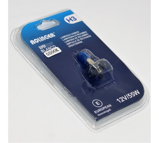 ΛΑΜΠΑ ΤΥΠΟΥ XENON  H3/12V/55W/5500K MONO-H3
