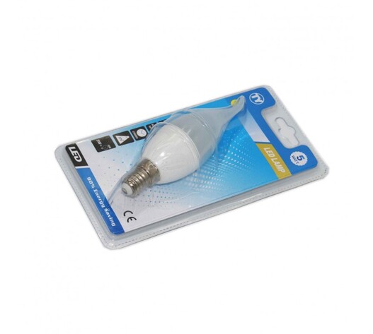 LED ΛΑΜΠΑ E14 5W 450Lm 3000K 9260
