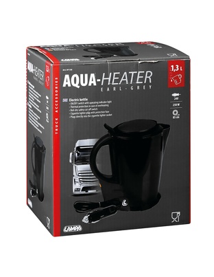ΒΡΑΣΤΗΡΑΣ ΝΕΡΟΥ 24V /250W /85CM ΚΑΛΩΔΙΟ/ 1,3LT EARL-GREY  ΜΑΥΡΟ ΧΡΩΜΑ