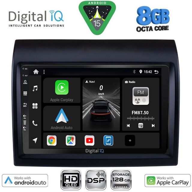 DIGITAL IQ BXF 18141_CPAA (9inc) MULTIMEDIA TABLET for FIAT DUCATO – CITROEN JUMPER – PEUGEOT BOXER mod. 2011-2021