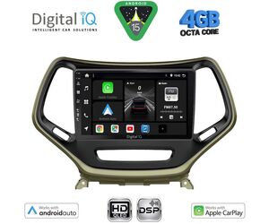 DIGITAL IQ BXF 16273_CPAA (10inc) MULTIMEDIA TABLET for JEEP CHEROKEE mod. 2014-2024