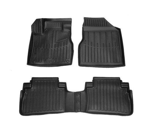 Race Axion - Πατάκια Τύπου Σκαφάκια Για Nissan Murano (Z51) 2008-2014 5πορτο Λάστιχο Σκαφάκια Προστατευτικά Με Κουμπώματα υλικό Λάστιχο για Επιβατικά Αυτοκίνητα - 4 τεμ. (5014324/ST)