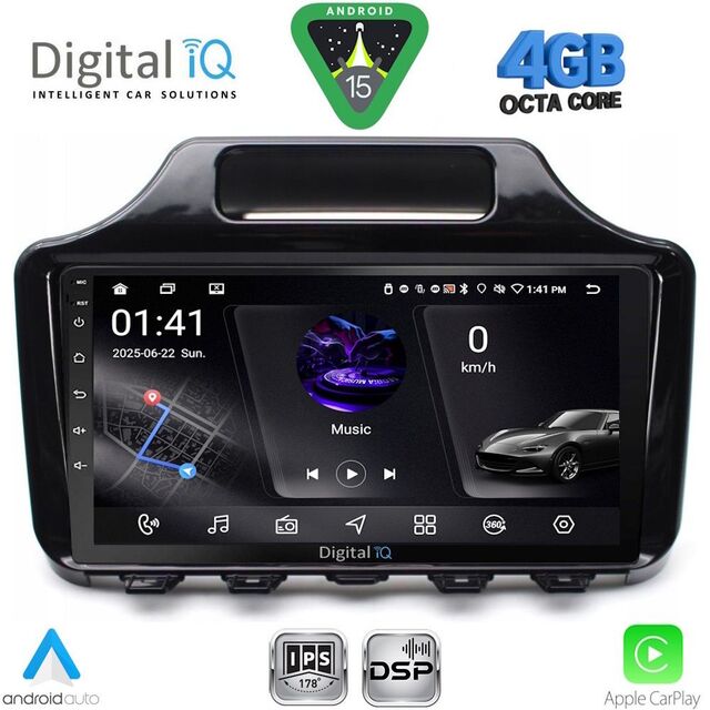 DIGITAL IQ RSG 6779_CPA (9inc) MULTIMEDIA TABLET for TOYOTA IQ mod. 2008-2015 with ORIG. NAVI