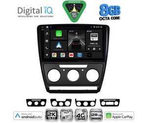 DIGITAL IQ BXK 20595BL_CPAA (10inc) MULTIMEDIA TABLET for SKODA OCTAVIA 5 mod. 2005-2012 (BLACK)