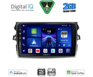 DIGITAL IQ BXC 3713_CPAA (9inc) MULTIMEDIA TABLET for TOYOTA COROLLA 4D mod. 2006-2012