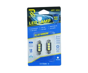 LED CANBUS ΛΑΜΠΕΣ ΑΥΤΟΚΙΝΗΤΟΥ 12V 42MM XM0046-3