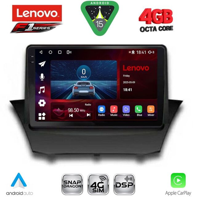 LENOVO SSQ 9154A_CPA (9inc) MULTIMEDIA TABLET for FORD FIESTA mod. 2008-2017
