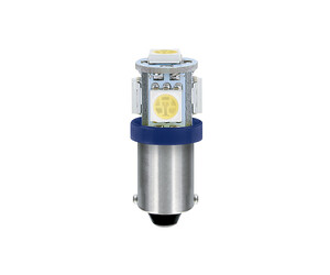 T4W BA9s 24/28V 5SMDx1CHIP LED 35lm ΜΠΛΕ ΚΟΥΤΙ LAMPA - 20 ΤΕΜ.
