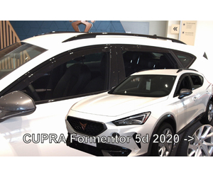 ΑΝΕΜΟΘΡΑΥΣΤΕΣ ΓΙΑ CUPRA FORMENTOR 5D 2020+  ΣΕΤ ΑΥΤΟΚΙΝΗΤΟΥ ΑΠΟ ΕΥΚΑΜΠΤΟ ΦΙΜΕ ΠΛΑΣΤΙΚΟ HEKO - 4 ΤΕΜ.