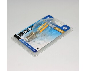 LED ΛΑΜΠΑ E14 4W 400Lm 3000K C37-4W-Y