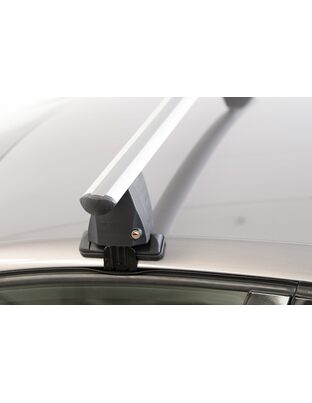 ΜΠΑΡΕΣ ΟΡΟΦΗΣ ΑΛΟΥΜΙΝΙΟΥ DELTA XL SILVER 161 cm ROOF RACK ΣΕΤ ΣΕ ΑΣΗΜΙ ΧΡΩΜΑ ΜΕ ΠΡΟΣΤΑΤΕΥΤΙΚΑ ΚΑΠΑΚΙΑ ΑΚΡΩΝ ΓΙΑ ΑΠΛΗ ΟΡΟΦΗ MENABO - 2 ΤΕΜ.