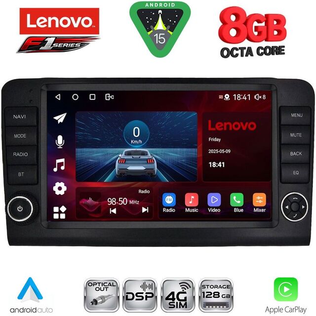 LENOVO SSR 10416_CPA (9inc) MULTIMEDIA TABLET for MERCEDES ML (W164) – GL (X164) mod. 2005-2011