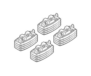 ΑΚΡΑ ΓΙΑ ΜΠΑΡΕΣ NORDRIVE ΓΙΑ FORD FOCUS 3D/5D 02/05-02/11 KIT