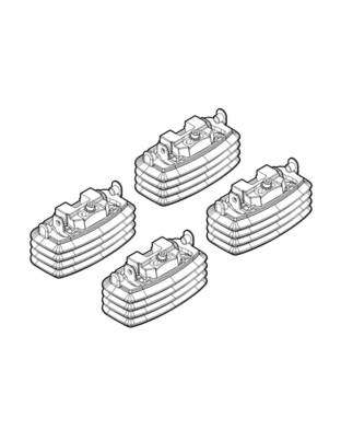 ΑΚΡΑ ΓΙΑ ΜΠΑΡΕΣ NORDRIVE ΓΙΑ FORD FOCUS 3D/5D 02/05-02/11 KIT