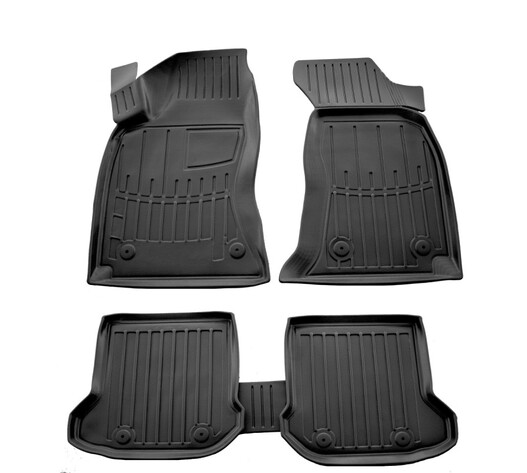 Race Axion - Πατάκια Για Audi A4 (B5) 1994-2001 4πορτο/5πορτο Λάστιχο Σκαφάκια Προστατευτικά Με Κουμπώματα για Επιβατικά Αυτοκίνητα - 5 τεμ. (5030095/ST)
