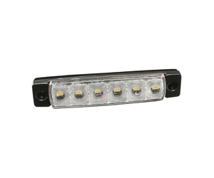 ΦΩΣ ΟΓΚΟΥ 9>32V 6 LED ΛΕΥΚΟ ΔΙΑΦΑΝΟ 95,6x19,8mm ΜΕ ΕΓΚΡΙΣΗ ΤΥΠΟΥ E148 LAMPA -  20 Τεμ.