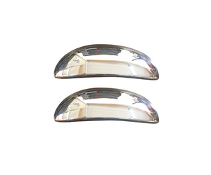 ΧΕΡΟΥΛΙΑ ΠΟΡΤΑΣ ΓΙΑ PEUGEOT 206 HB 3D/CC 98-12  ΧΡΩΜΙΟ ΜΕΤΑΛΛΙΚΑ 2ΠΟΡΤΕΣ 2ΤΕΜ
