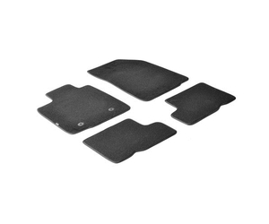 ΠΑΤΑΚΙΑ EXECUTIVE ΜΟΚΕΤΑ ΓΙΑ DACIA SANDERO 09/2008-12/2012 / DACIA SANDERO STEPWAY 09/2007-12/2012 ΣΕ ΜΑΥΡΟ ΧΡΩΜΑ ΜΕ ΚΟΥΜΠΩΜΑΤΑ LAMPA - 4 ΤΕΜ.