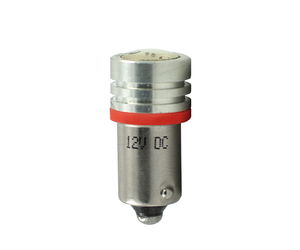 T4W 12V 1W BA9s (ΜΙΝΙΟΝ) LED 1xHP ΚΟΚΚΙΝΟ 1ΤΕΜ.