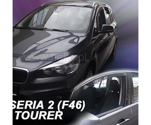 ΑΝΕΜΟΘΡΑΥΣΤΕΣ ΓΙΑ BMW ΣΕΙΡΑ 2 F46 GRAN TOURER 5D 2015-2021 ΖΕΥΓΑΡΙ ΑΠΟ ΕΥΚΑΜΠΤΟ ΦΙΜΕ ΠΛΑΣΤΙΚΟ HEKO - 2 ΤΕΜ.