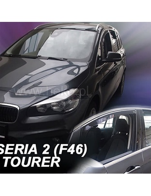 ΑΝΕΜΟΘΡΑΥΣΤΕΣ ΓΙΑ BMW ΣΕΙΡΑ 2 F46 GRAN TOURER 5D 2015-2021 ΖΕΥΓΑΡΙ ΑΠΟ ΕΥΚΑΜΠΤΟ ΦΙΜΕ ΠΛΑΣΤΙΚΟ HEKO - 2 ΤΕΜ.