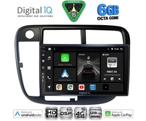 DIGITAL IQ BXF 17186_CPAA CLIMA (9inc) MULTIMEDIA TABLET for HONDA CIVIC mod. 1995-2001