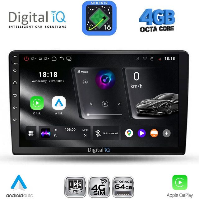 DIGITAL IQ RTG 6475A_CPA (10inc) MULTIMEDIA TABLET for NISSAN XTRAIL mod. 2004-2007