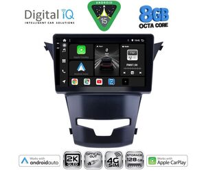 DIGITAL IQ BXK 20653_CPAA (9inc) MULTIMEDIA TABLET for SSANGYONG KORANDO mod. 2014-2019