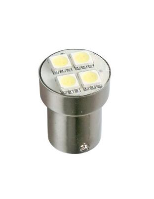 P21W 24V BA15s 15lm HYPER-LED12 ΠΟΡΤΟΚΑΛΙ (ΜΟΝΟΠΟΛΙΚΟ) BLISTER 1ΤΕΜ.