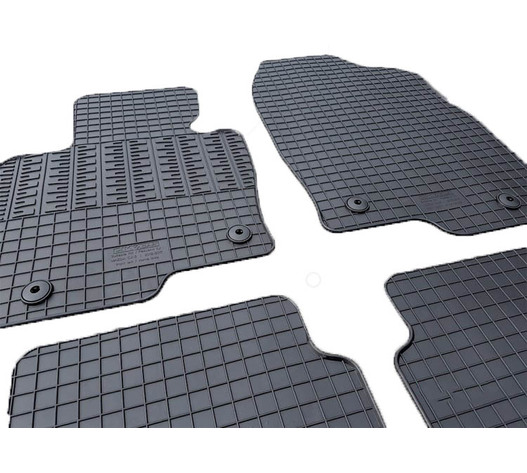 Cik - ΠΑΤΑΚΙΑ ΑΥΤΟΚΙΝΗΤΟΥ ΑΠΟ ΛΑΣΤΙΧΟ ΓΙΑ MAZDA CX5 2012-2017 ΣΕ ΜΑΥΡΟ ΧΡΩΜΑ ΜΕ ΚΟΥΜΠΩΜΑΤΑ - 4 ΤΕΜ. (RM.MA.0002/CK)