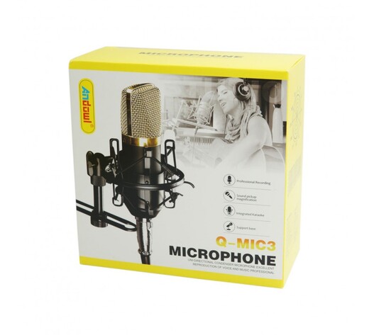 ΠΥΚΝΩΤΙΚΟ ΕΝΣΥΡΜΑΤΟ ΜΙΚΡΟΦΩΝΟ ANDOWL AN-Q-MIC3