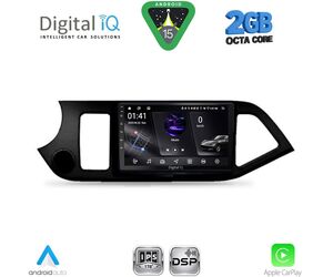 DIGITAL IQ RSF 4308_CPA (9inc) MULTIMEDIA TABLET for KIA PICANTO mod. 2011-2017