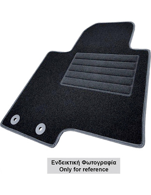 Cik -  ΠΑΤΑΚΙΑ ΜΟΚΕΤΑ ΓΙΑ AUDI A3 8L 3D / 5D 1996-2003 ΣΕ ΜΑΥΡΟ ΧΡΩΜΑ ΜΕ ΚΟΥΜΠΩΜΑΤΑ - 4 ΤΕΜ. (VM.AU.840541/CK)