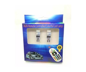ΣΕΤ LED ΛΑΜΠΕΣ ΑΥΤΟΚΙΝΗΤΟΥ T10 6LED RBG ΜΕ ΤΗΛΕΧΕΙΡΙΣΤΗΡΙΟ TY-34997