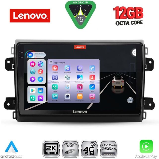 LENOVO SSZ 12143_CPA (9inc) MULTIMEDIA TABLET for FIAT DUCATO mod. 2021-2026
